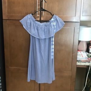 Off the shoulder periwinkle dress - size 1/small
